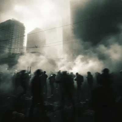 Chaotic Protest in Neo Helsinki